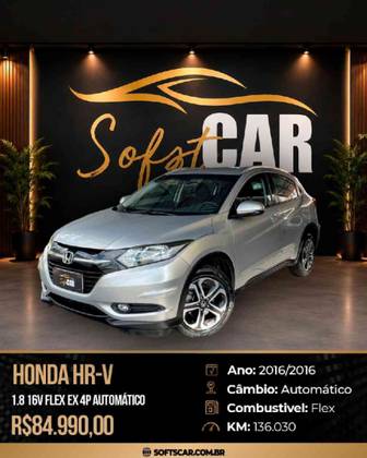 HONDA HR-V 1.8 16V FLEX EX 4P AUTOMÁTICO HONDA HR-V 1.8 16V FLEX EX 4P AUTOMÁTICO